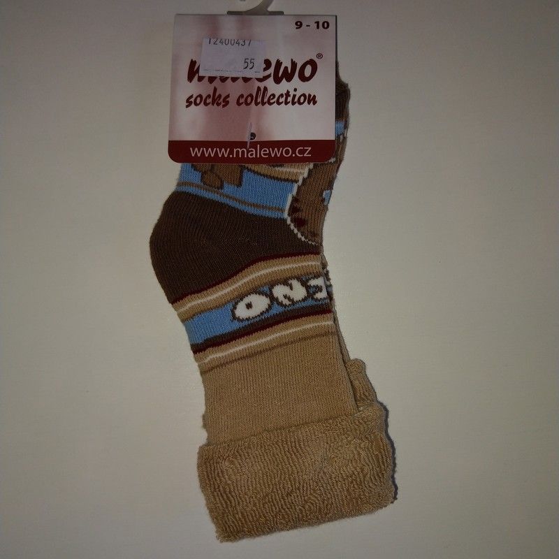 Dětské ponožky Malewo froté vel. 9-10 (2-3 roky) - obrázek 1