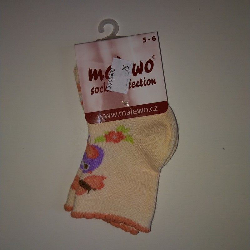 Dětské ponožky Malewo vel. 5-6 (0-1 rok) - obrázek 1