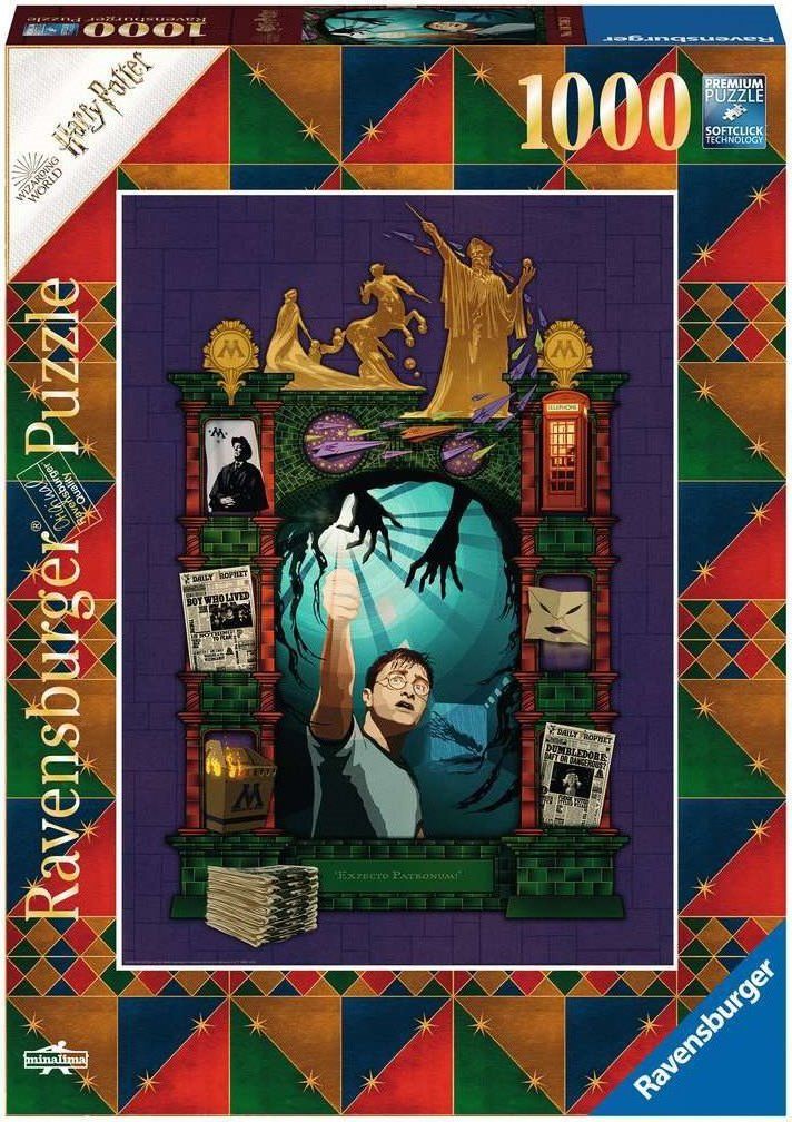 RAVENSBURGER Puzzle Harry Potter 5: Expecto Patronum 1000 dílků - obrázek 2