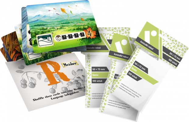 Na louce - Set obalů Rebel pro hru + 6 promo karet - obrázek 2