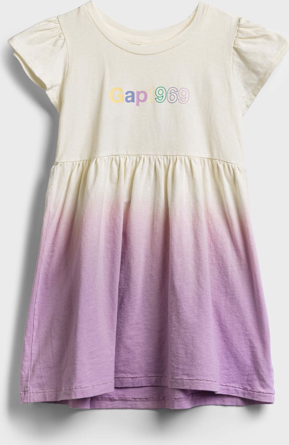GAP barevné dívčí šaty Ombre - 12-18M - obrázek 1