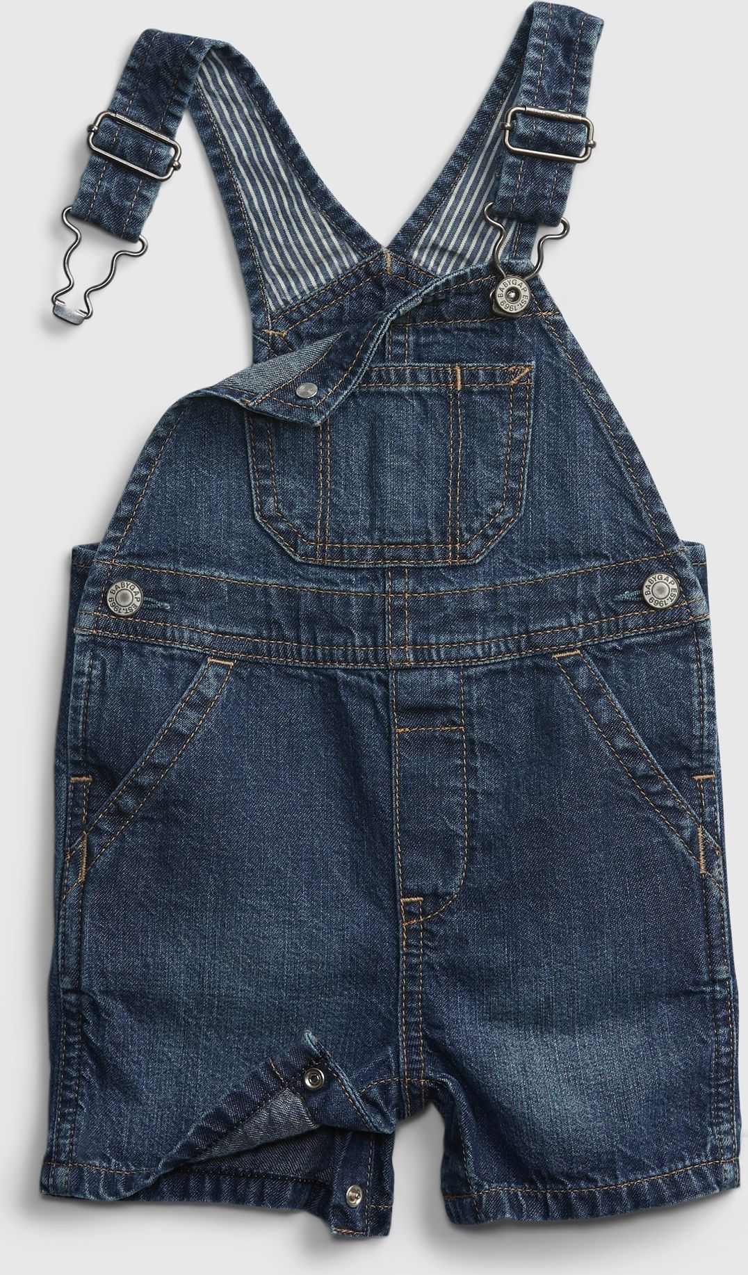 GAP modré baby džíny s laclem - 12-18M - obrázek 3
