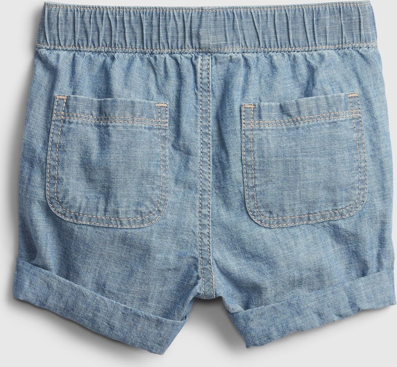 GAP modré dětské kraťasy Denim - 0-3M - obrázek 2