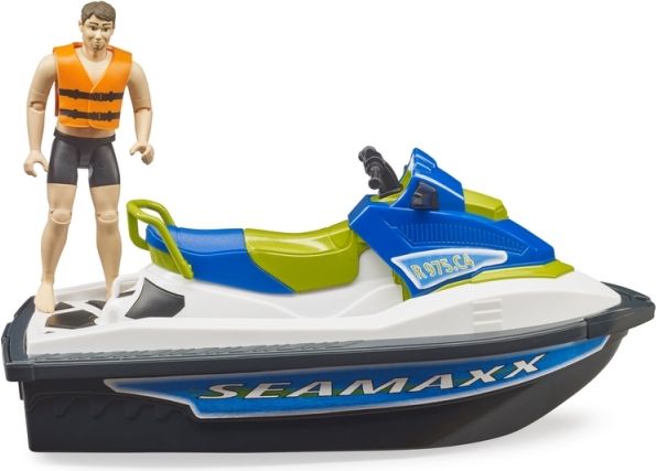 Bruder 63151 BWORLD Vodní skútr Seamaxx s figurkou - obrázek 4