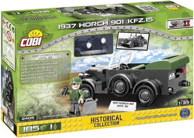 Cobi 2405 1937 Horch 901, 1:35, 185 k, 1 f - obrázek 3
