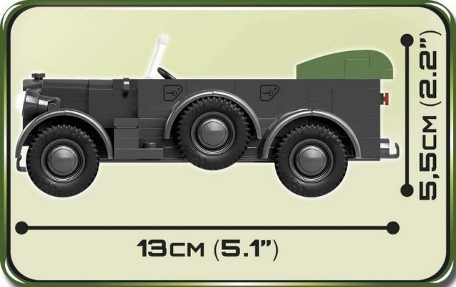 Cobi 2405 1937 Horch 901, 1:35, 185 k, 1 f - obrázek 4