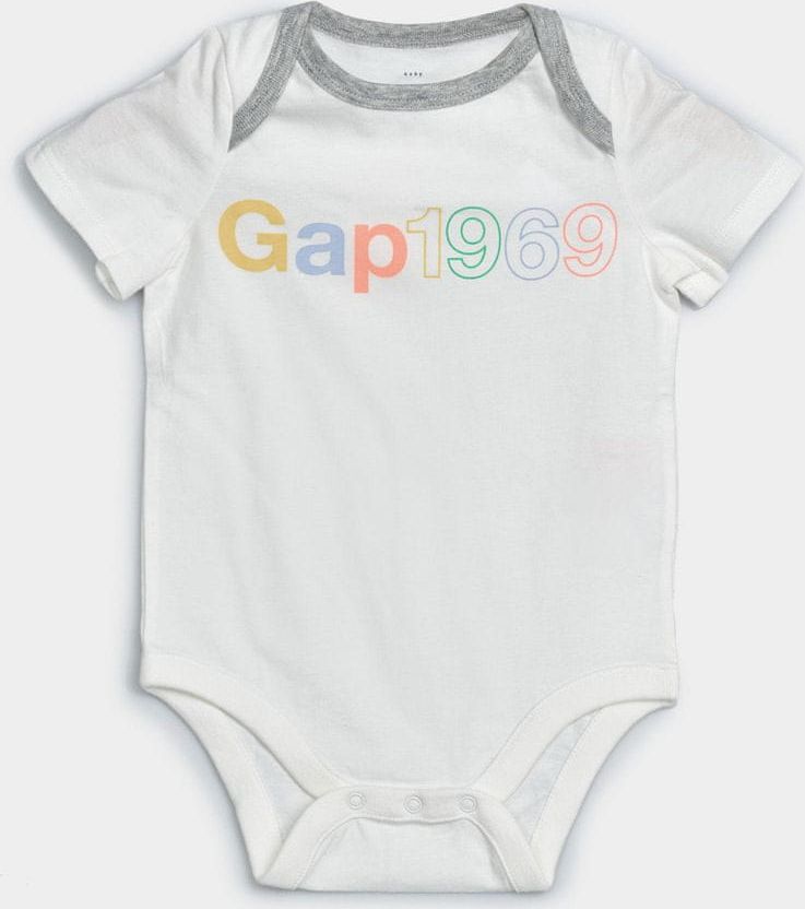 Gap Baby body GAP Logo arch bodysuits 6-12M - obrázek 1
