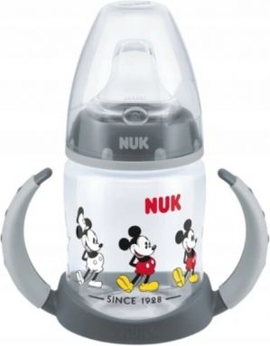 NUK Hrneček First Choice s úchyty Mickey - šedá, 6 - 18 m - obrázek 1