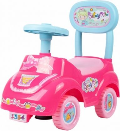 Tulimi Dětské odstrkovadlo, odrážedlo, jezdítko Beauty Rider, růžové - obrázek 1