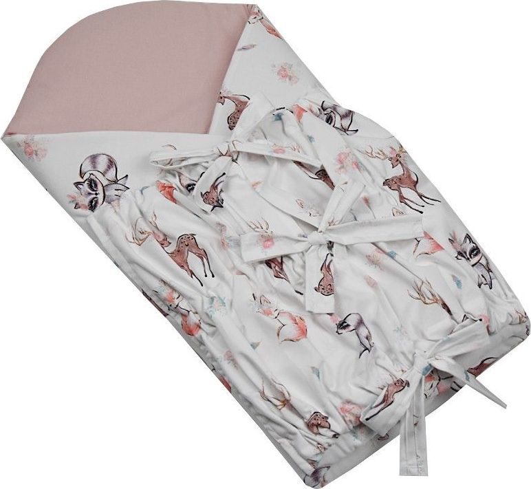 Zavinovačka Eko Printed Pink Whale 2021 - obrázek 2