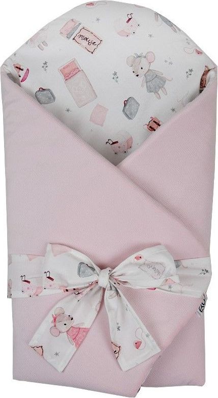 Zavinovačka tvrdá s kokosovou výztuhou Eko Velvet Pink Mouse 2021 - obrázek 1