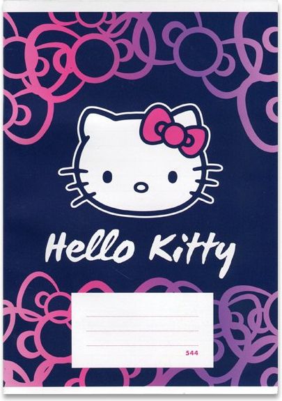 Karton P+P Školní sešit Hello Kitty A5, linkovaný, 40 listů 544 - obrázek 1