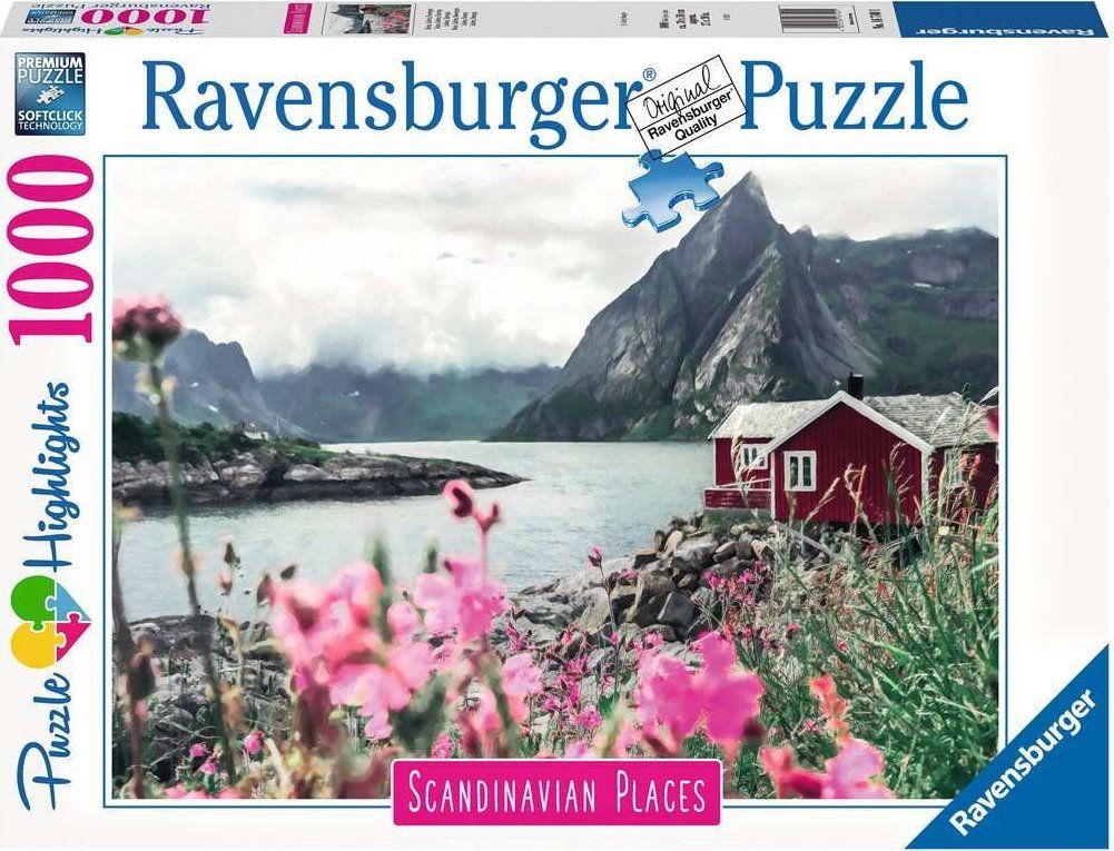 RAVENSBURGER Puzzle Reine, Lofoty 1000 dílků - obrázek 2