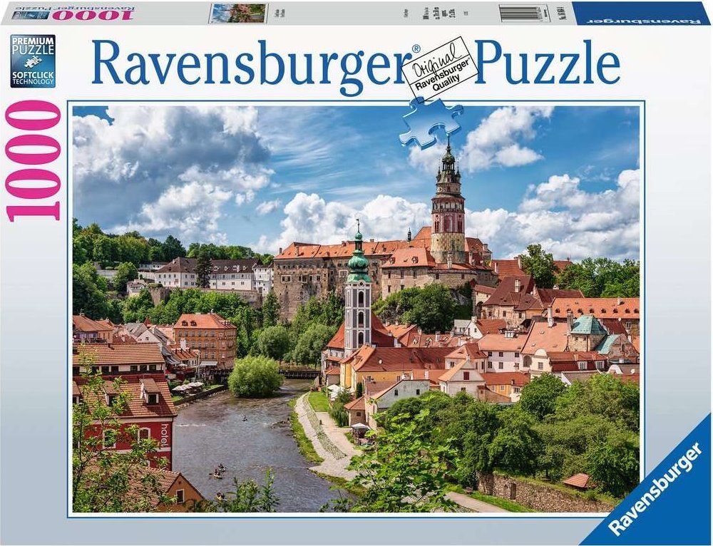 RAVENSBURGER Puzzle Český Krumlov 1000 dílků - obrázek 2