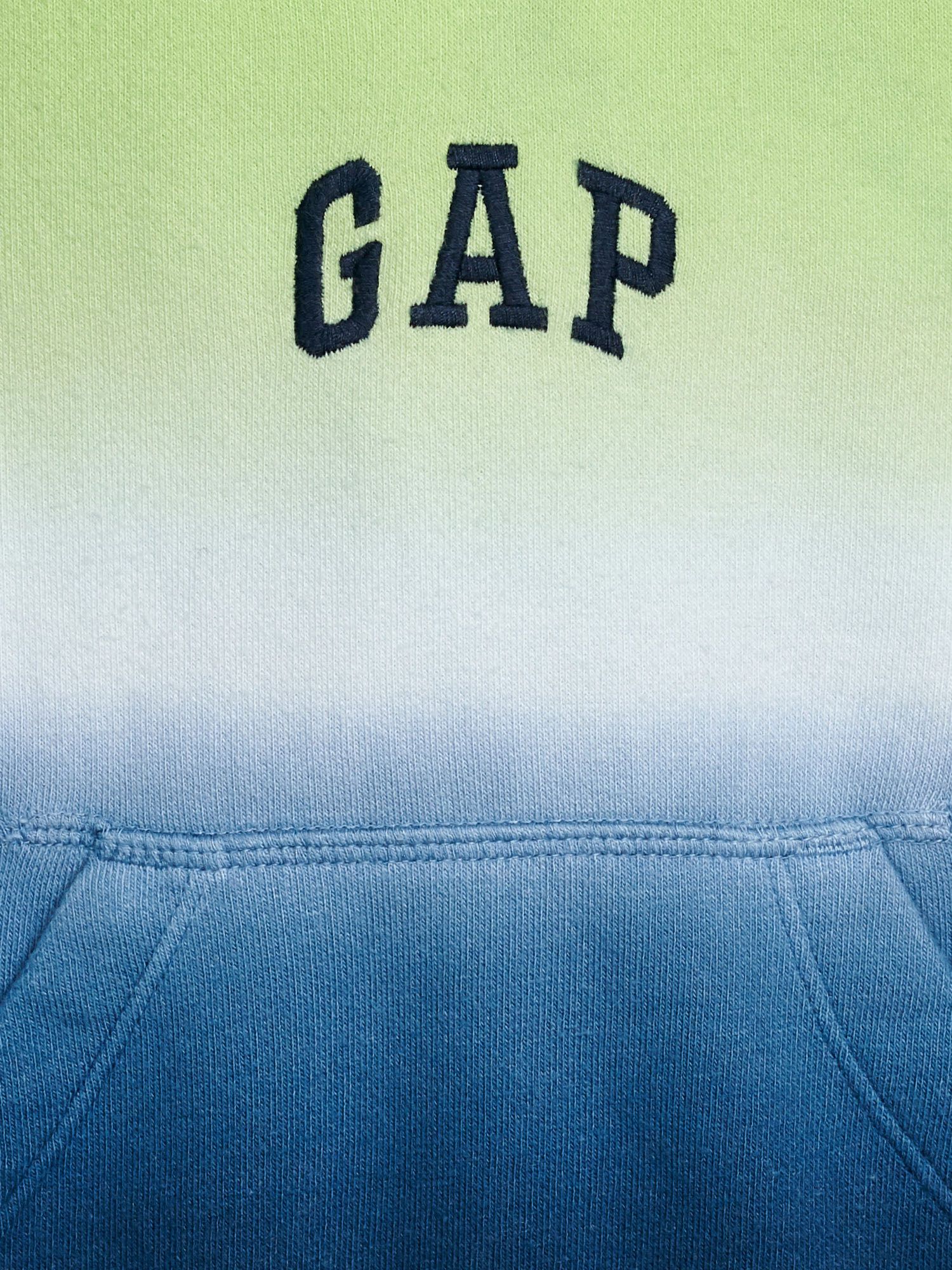 GAP barevné dětská mikina s kapucí - 2YRS - obrázek 2