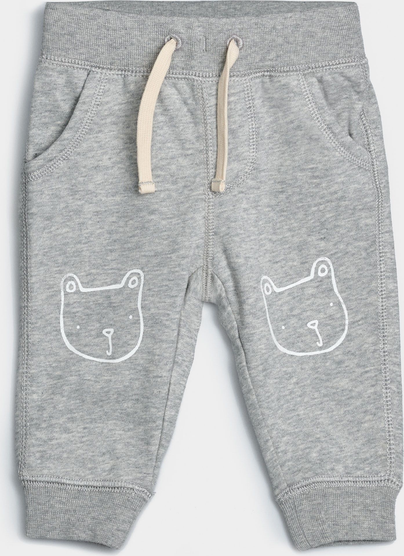 GAP šedé baby tepláky Bear - 0-3M - obrázek 1