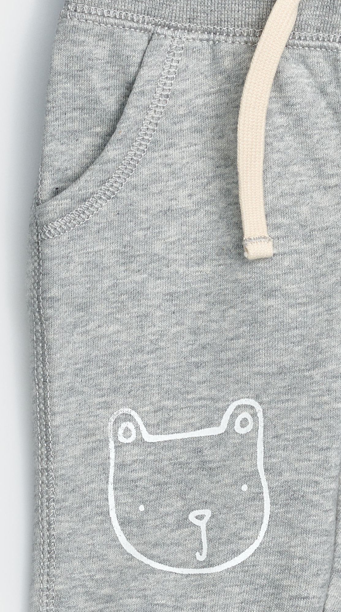 GAP šedé baby tepláky Bear - 0-3M - obrázek 2