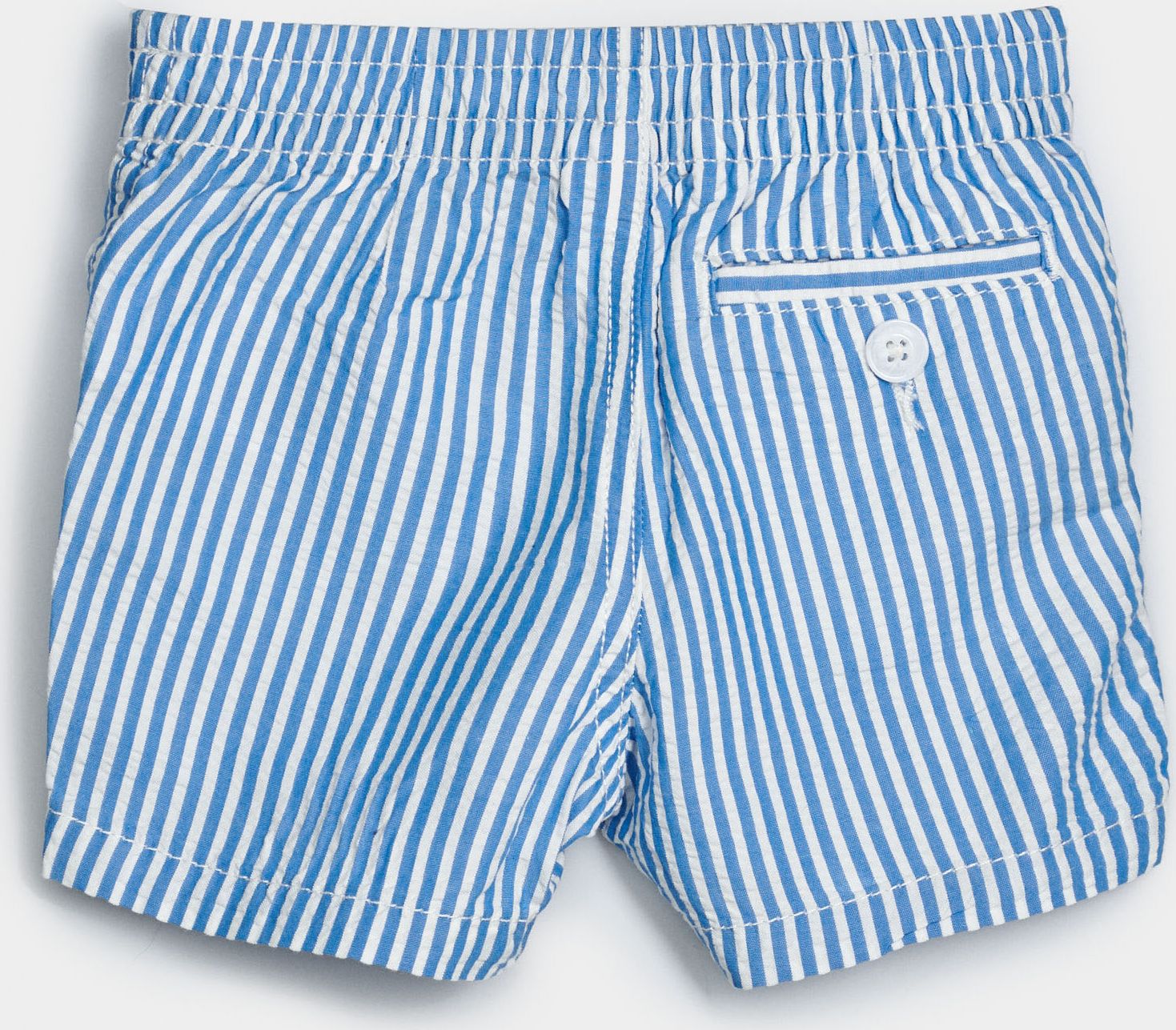 GAP modré baby kraťasy s pruhy - 0-3M - obrázek 2
