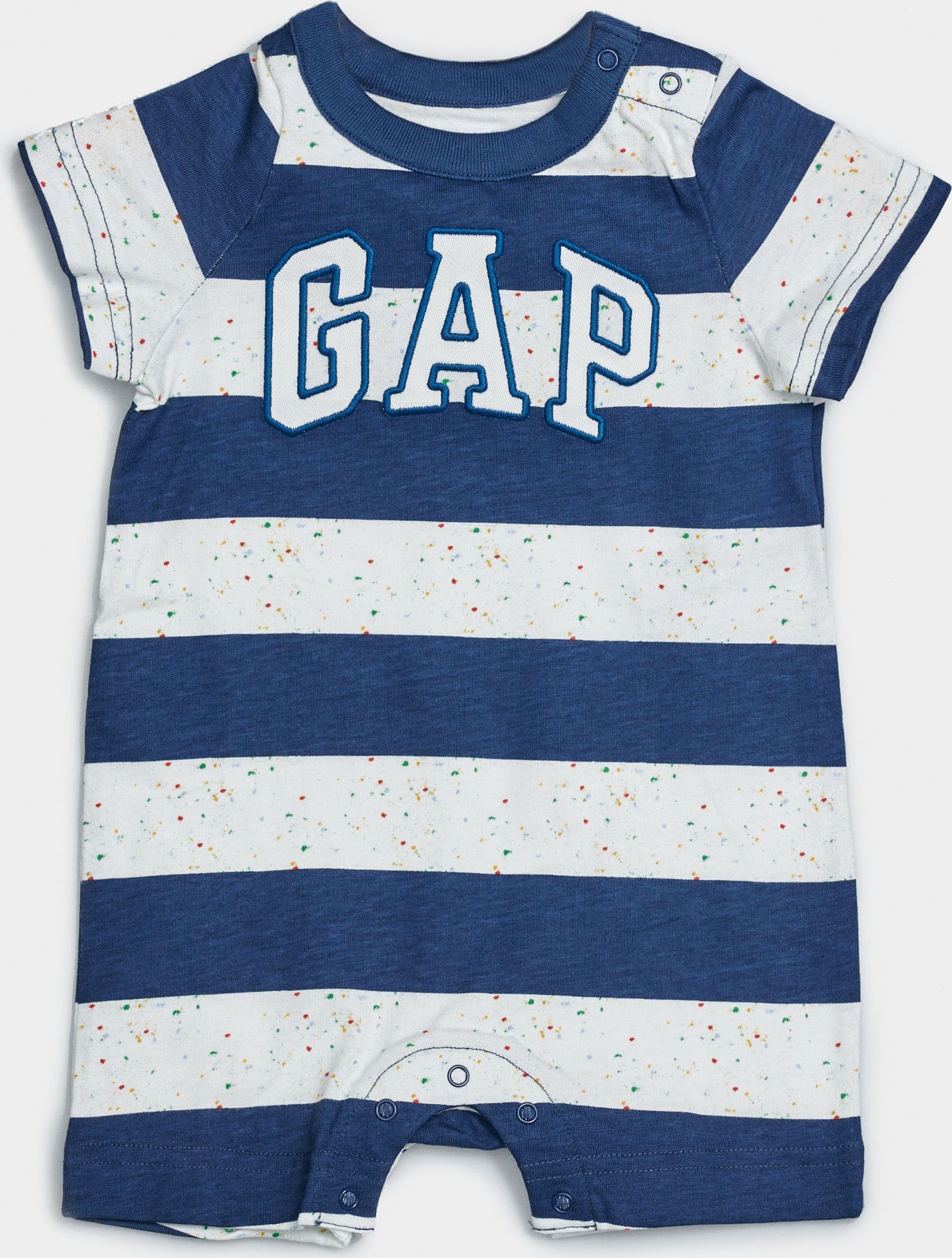 GAP modré baby overal - 0-3M - obrázek 1