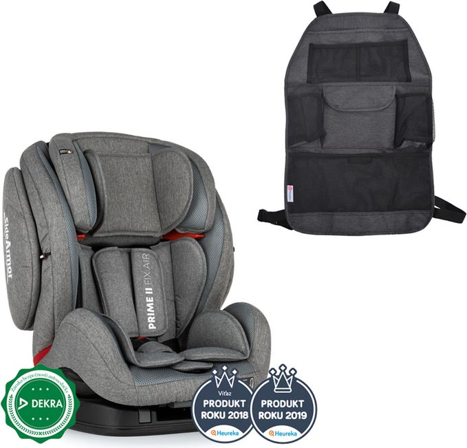 PETITE&MARS Autosedačka Prime II Isofix Stone Air (9-36 kg) + organizér na sedadlo Order - obrázek 1