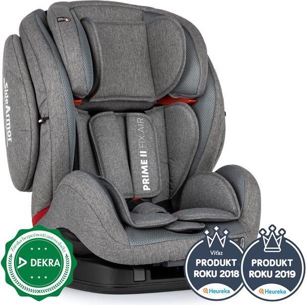 PETITE&MARS Autosedačka Prime II Isofix Stone Air (9-36 kg) + organizér na sedadlo Order - obrázek 2
