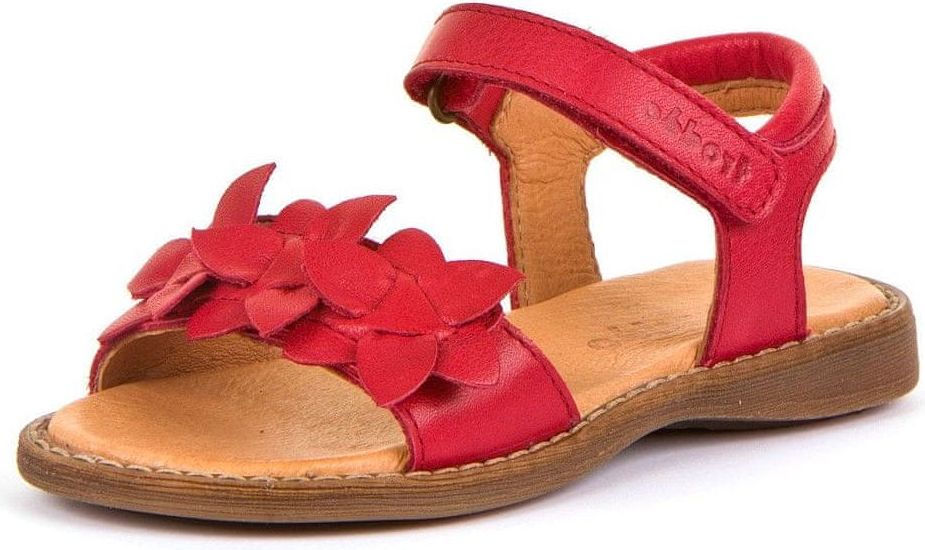 Froddo dívčí kožené sandály G3150181-2 27 červená - obrázek 1