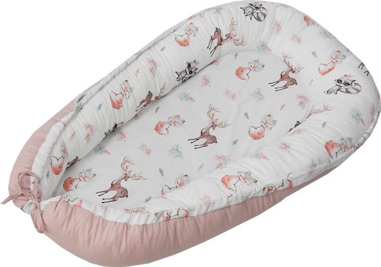 Hnízdo Eko Printed Pink Whale 2021 - obrázek 2