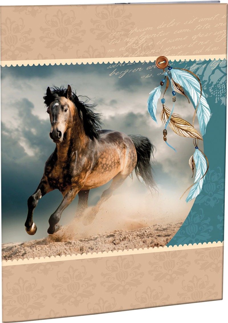 Stil Desky na abecedu Wild horse - obrázek 1