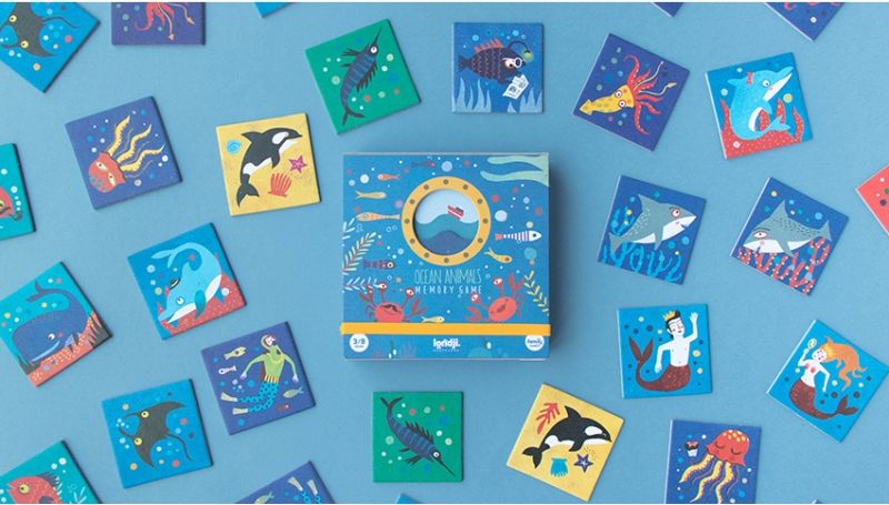 Londji Ocean Animals Memo - obrázek 4