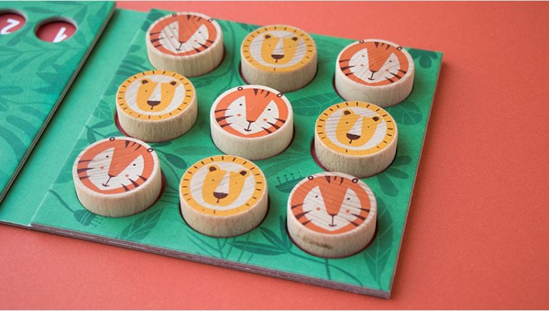 Londji Lion & Tiger - Tic Tac Toe - obrázek 3