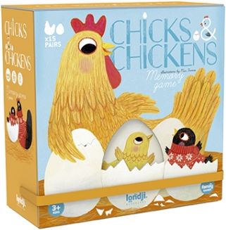 Londji Chicks and chickens memo - obrázek 1