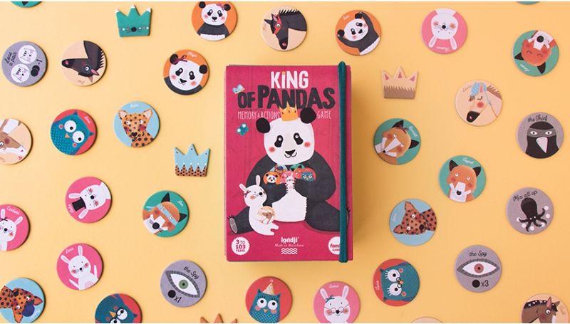 Londji King of pandas memo - obrázek 3