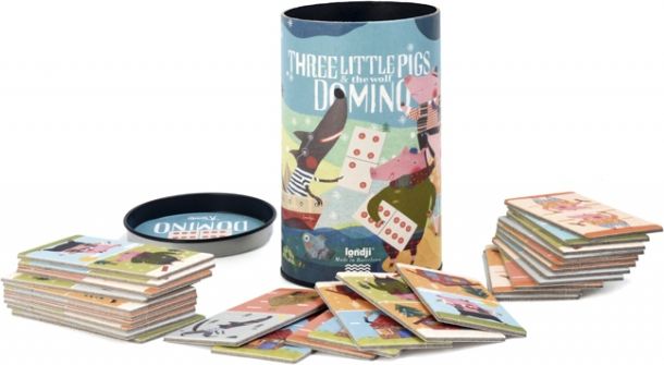 Londji Three Little Pigs Domino - obrázek 2