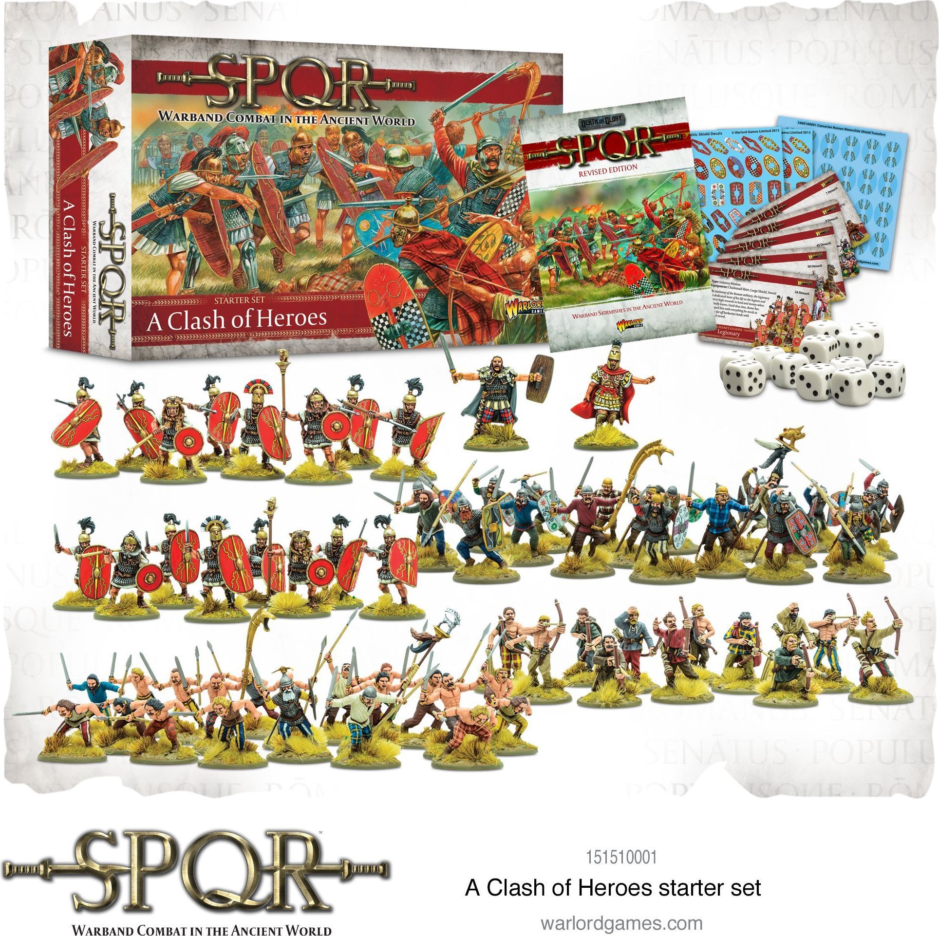 Warlord Games SPQR: A Clash of Heroes Starter Set - obrázek 2