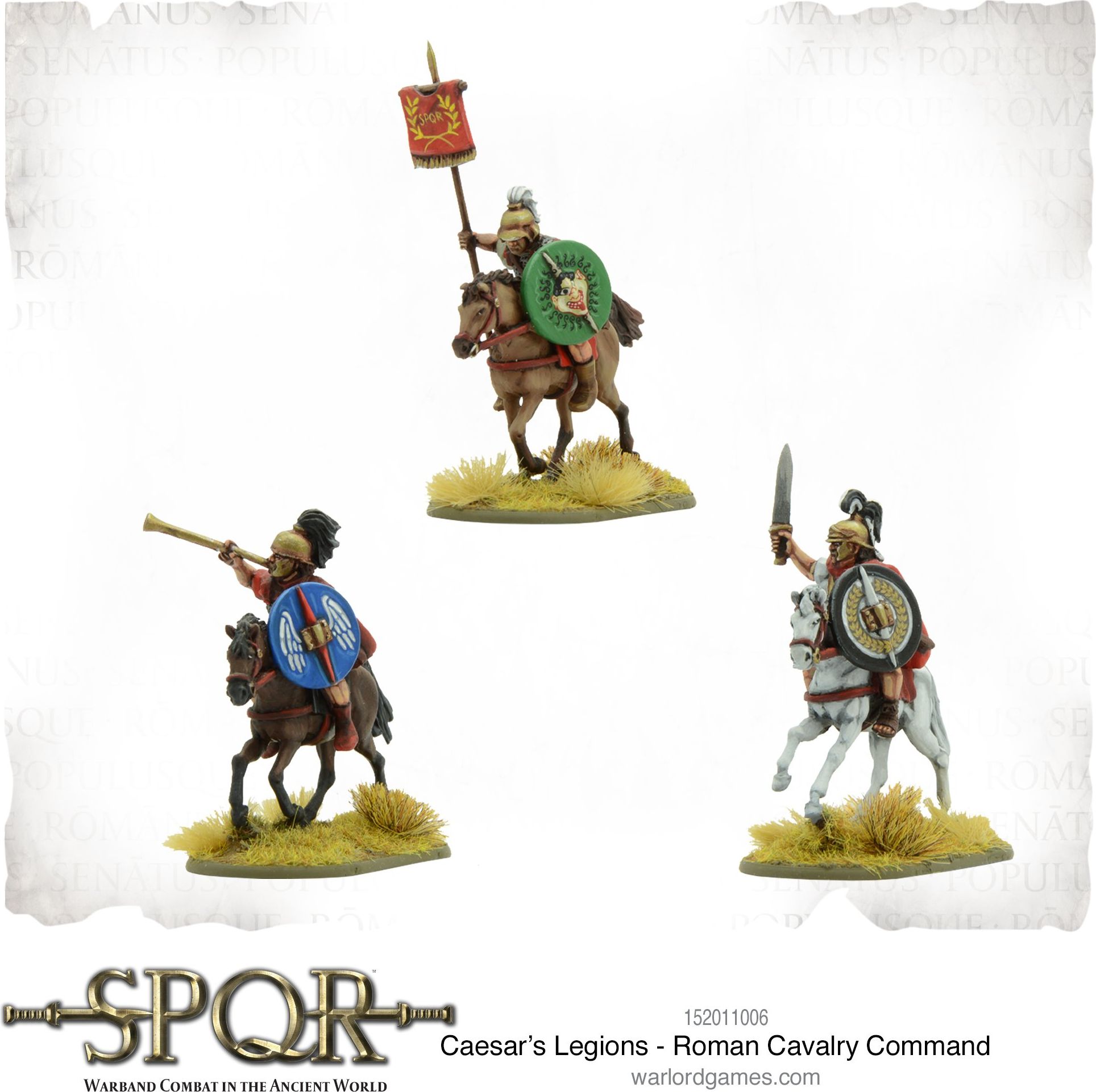 Warlord Games SPQR: Caesar's Legions - Cavalry Command - obrázek 2