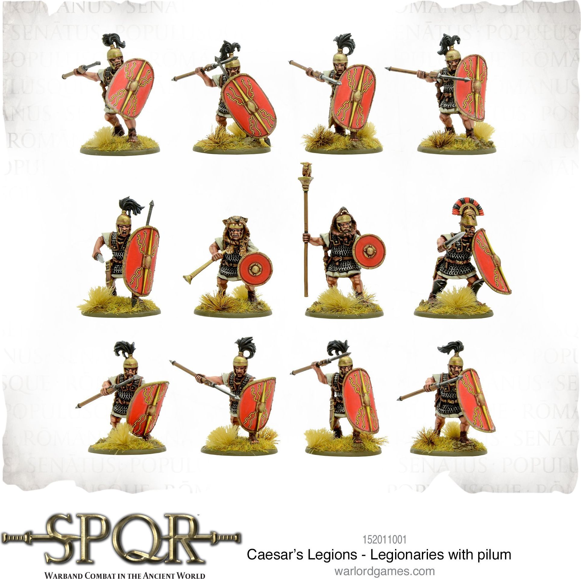 Warlord Games SPQR: Caesar's Legions - Legionaries with Pilum - obrázek 2