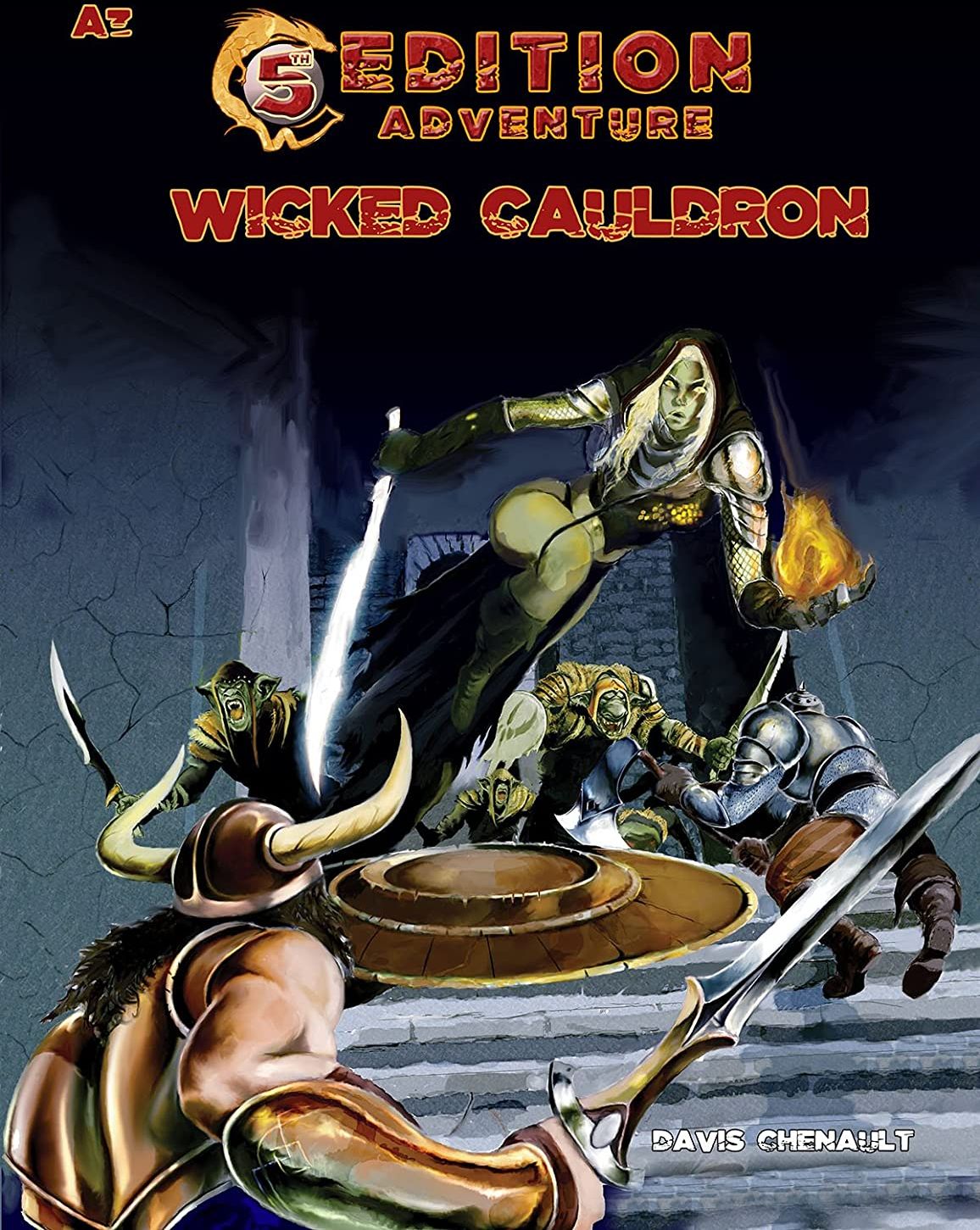 Troll Lord Games 5th Edition Adventure: A3 - The Wicked Cauldron - obrázek 1