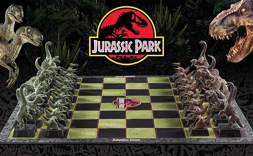The Noble Collection Jurassic Park - Chess set - obrázek 2