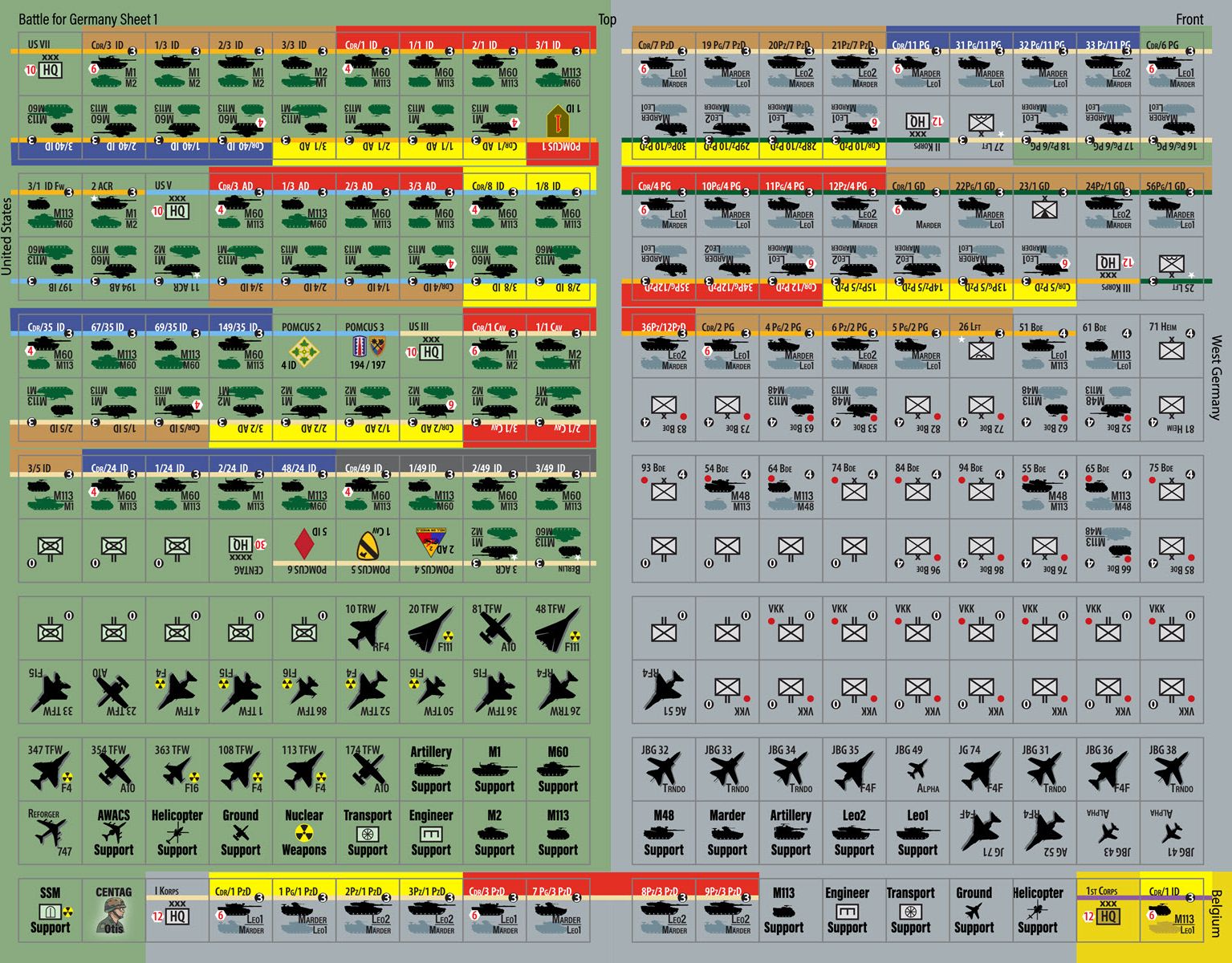 Compass Games The Doomsday Project: Episode One, The Battle for Germany - obrázek 3