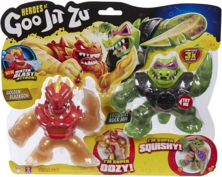 GOO JIT ZU figurky BLAZAGON vs. ROCK JAW dvoubalení série 2 - obrázek 2