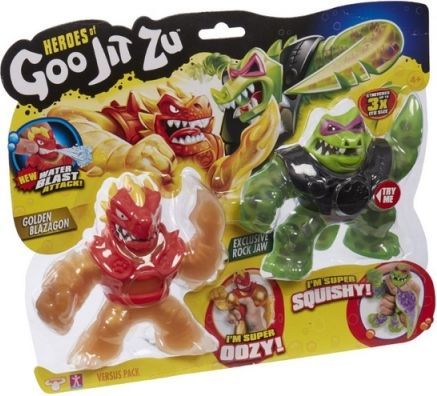 GOO JIT ZU figurky BLAZAGON vs. ROCK JAW dvoubalení série 2 - obrázek 6