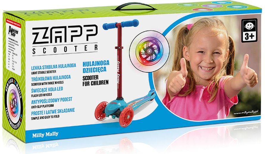 Dětská koloběžka Milly Mally Scooter Varianta: Boogie - červená - obrázek 30