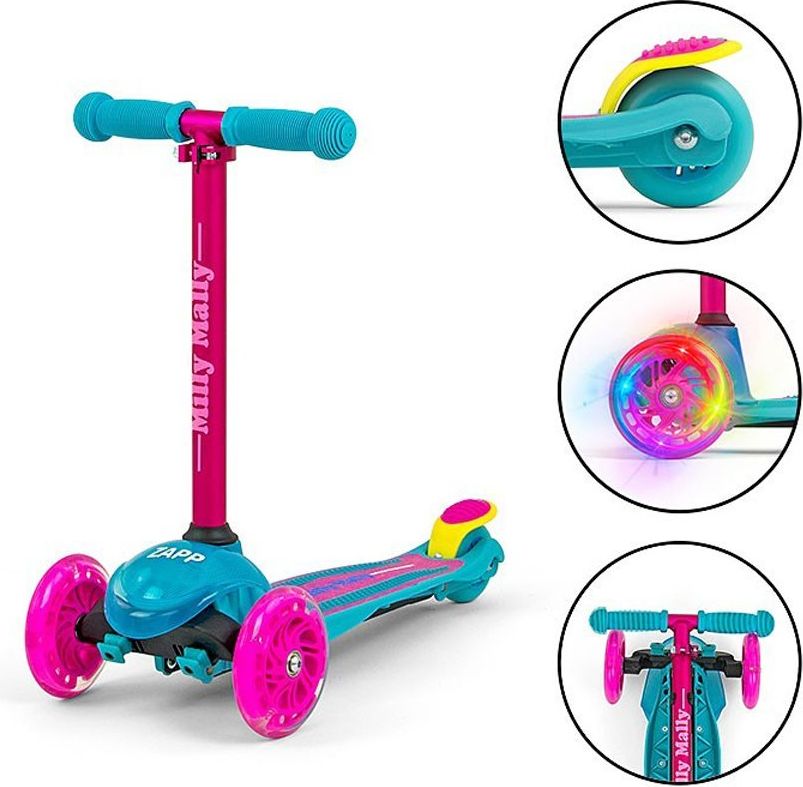Dětská koloběžka Milly Mally Scooter Varianta: Boogie - červená - obrázek 40