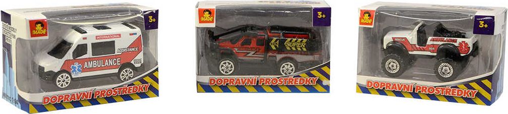 Auto kovové záchranné složky 9cm volný chod 6 druhů - obrázek 4