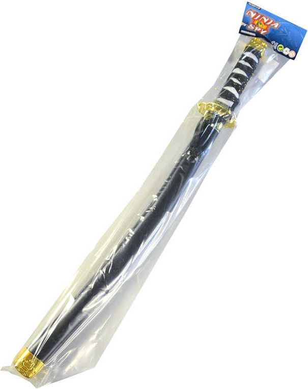 Meč dětský Ninja samurajský 62cm 2 barvy v sáčku plast - obrázek 2