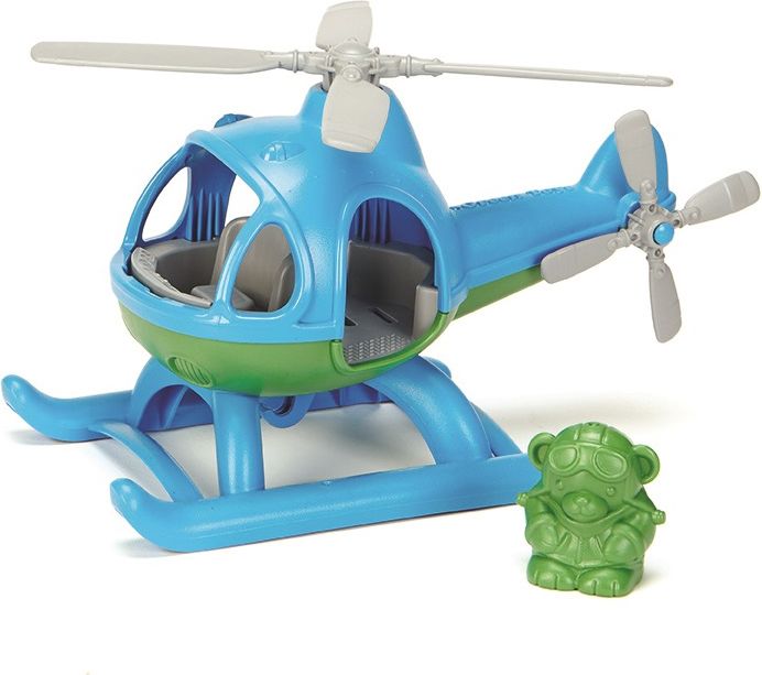 Green Toys Vrtulník modrý - obrázek 1
