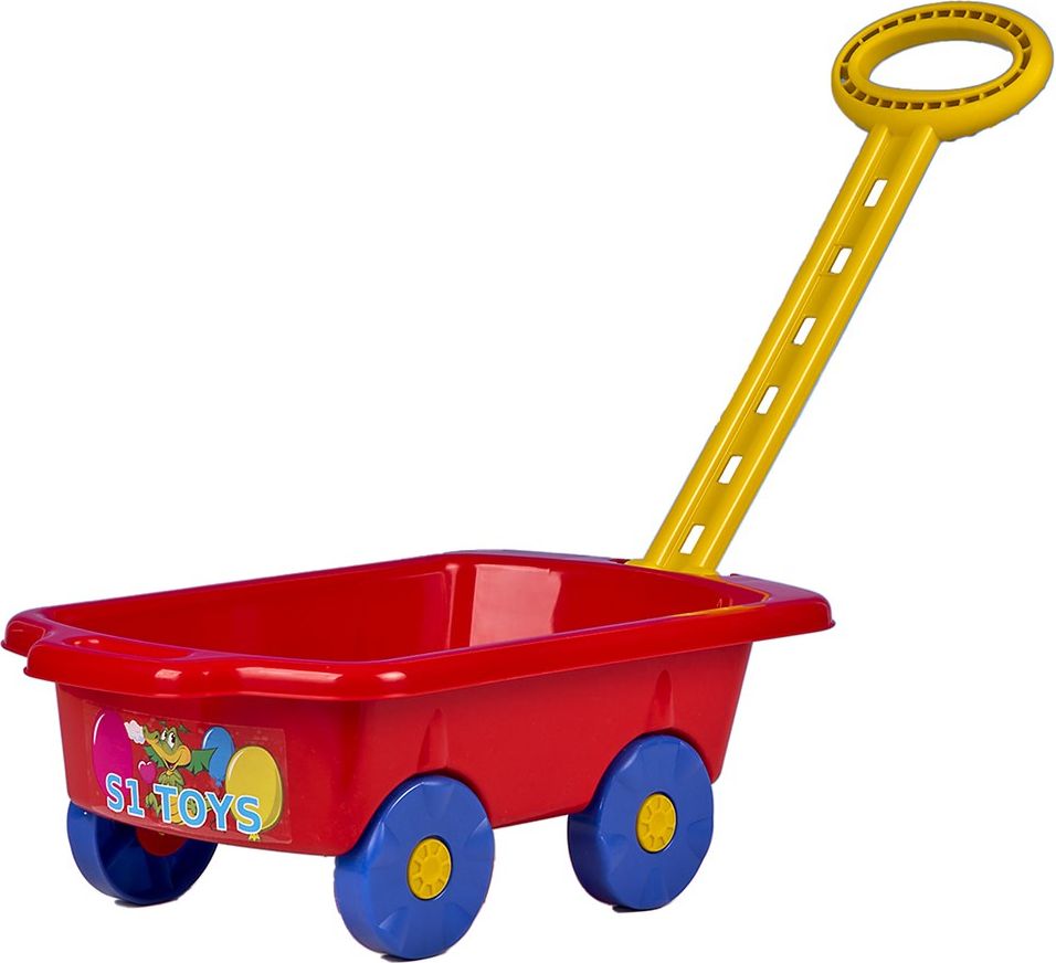 Dětský vozík Vlečka BAYO 45 cm Varianta: modrá - obrázek 4