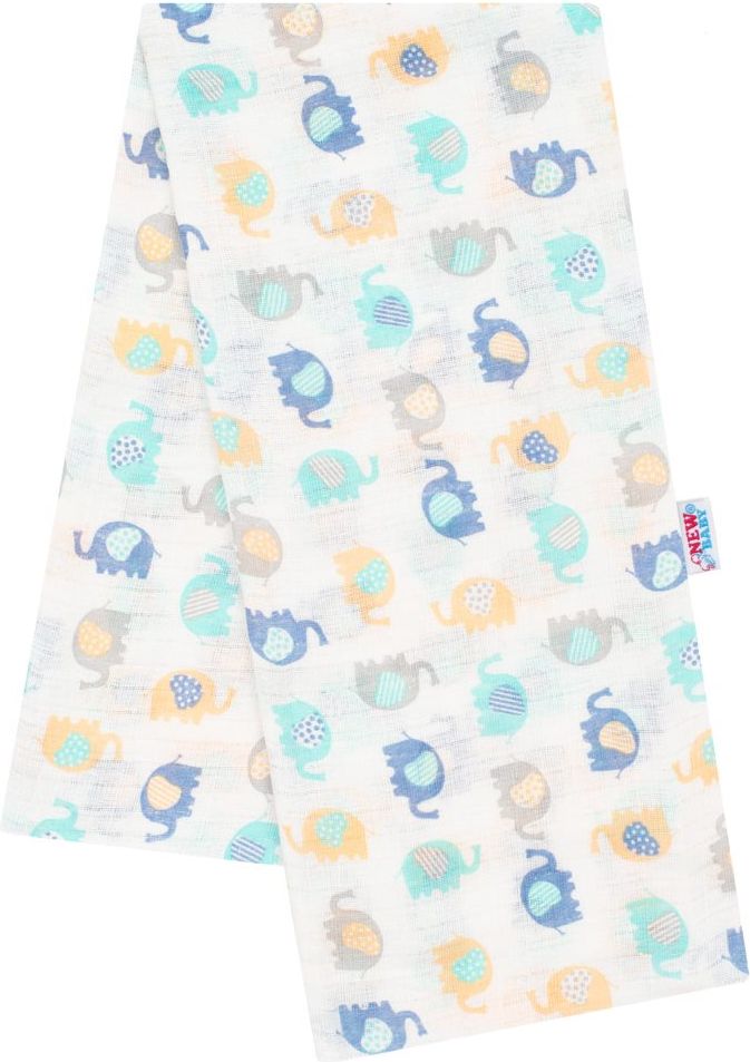 Bavlněná plena s potiskem New Baby Varianta: meow růžová - bílá - obrázek 72