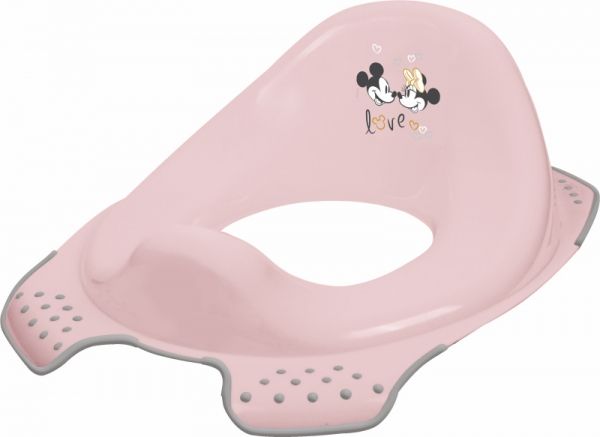 Keeeper Adaptér - treningové sedátko na WC - Minnie Mouse, pudrově růžové - obrázek 1