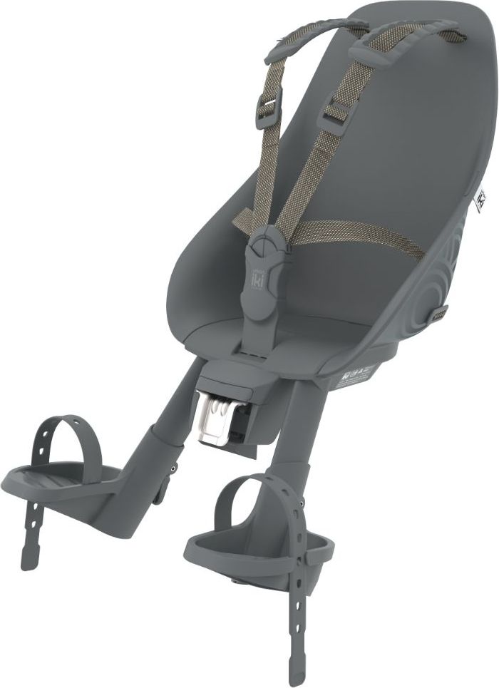 Přední sedačka na kolo s upínacím adaptérem Urban Iki Black/Brown 2021 - obrázek 1